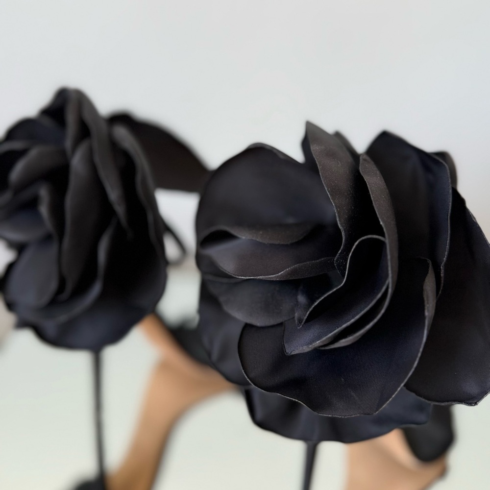 New GIUSEPPE ZANOTTI Peony 115mm Sandals In Schwarz $1,395 37 - Picture 10 of 13